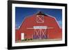 Barn, Farm and Ranch Museum, Elk City, Oklahoma, USA-Walter Bibikow-Framed Photographic Print