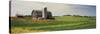 Barn in a field, Wisconsin, USA-null-Stretched Canvas