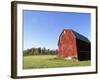 Barn in a field-Scott Barrow-Framed Photographic Print