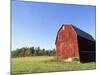 Barn in a field-Scott Barrow-Mounted Photographic Print