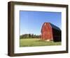 Barn in a field-Scott Barrow-Framed Photographic Print