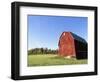 Barn in a field-Scott Barrow-Framed Photographic Print