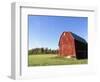 Barn in a field-Scott Barrow-Framed Photographic Print