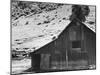 Barn in a Valley, Back of Mission, San Jose-Dorothea Lange-Mounted Giclee Print