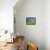 Barn in Field of Wheat, Palouse Area, Washington, USA-Janell Davidson-Framed Stretched Canvas displayed on a wall