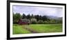 Barn in Keene Valley in Spring Adirondack Park, New York State, USA-null-Framed Photographic Print