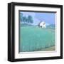 Barn in Midsummer Light-John Rufo-Framed Art Print