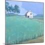 Barn in Midsummer Light-John Rufo-Mounted Art Print