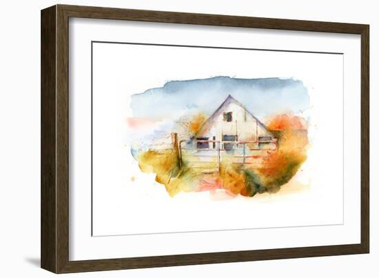 Barn in Pleasant Hill 2, 2016-John Keeling-Framed Giclee Print