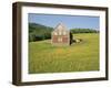 Barn in Rape Field in Summer, Lofoten, Nordland, Arctic Norway, Scandinavia, Europe-Dominic Webster-Framed Photographic Print