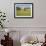 Barn in Rape Field in Summer, Lofoten, Nordland, Arctic Norway, Scandinavia, Europe-Dominic Webster-Framed Photographic Print displayed on a wall