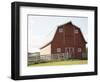 Barn in rural landscape-Marnie Burkhart-Framed Photographic Print