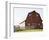 Barn in rural landscape-Marnie Burkhart-Framed Photographic Print