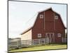 Barn in rural landscape-Marnie Burkhart-Mounted Photographic Print