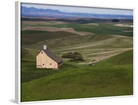 Barn in the Palouse, Idaho, USA-Jean Brooks-Framed Photographic Print