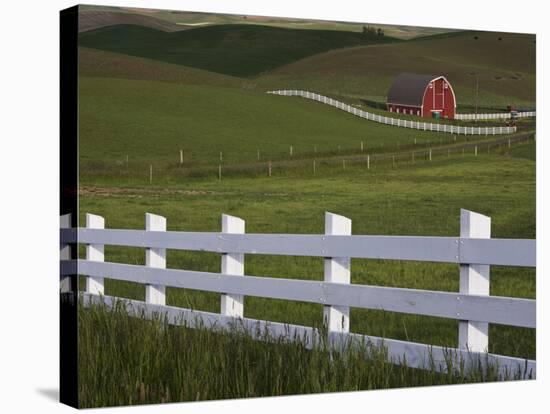 Barn in the Palouse, Washington State, USA-Jean Brooks-Stretched Canvas