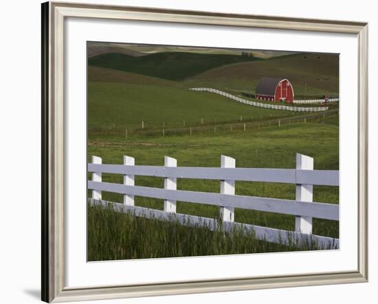 Barn in the Palouse, Washington State, USA-Jean Brooks-Framed Photographic Print