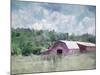 Barn in the Pasture-Kim Curinga-Mounted Art Print