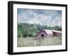 Barn in the Pasture-Kim Curinga-Framed Art Print