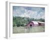 Barn in the Pasture-Kim Curinga-Framed Art Print