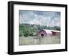 Barn in the Pasture-Kim Curinga-Framed Art Print