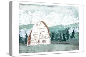 Barn In The Trees-OnRei-Stretched Canvas