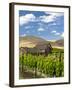 Barn in Vineyard, Yakima, Washington, USA-Richard Duval-Framed Photographic Print