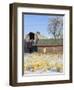 Barn in Winter-Scott T. Smith-Framed Photographic Print