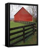 Barn Near Etlan, Virginia, USA-Charles Gurche-Framed Stretched Canvas