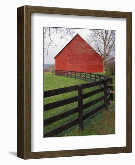 Barn Near Etlan, Virginia, USA-Charles Gurche-Framed Photographic Print