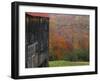 Barn Near Lush Hill, North Landgrove, Green Mountains, Vermont, USA-Scott T. Smith-Framed Photographic Print