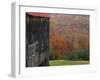 Barn Near Lush Hill, North Landgrove, Green Mountains, Vermont, USA-Scott T. Smith-Framed Photographic Print