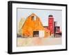 Barn No. 3-Anthony Grant-Framed Art Print