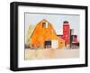 Barn No. 3-Anthony Grant-Framed Art Print