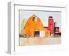 Barn No. 3-Anthony Grant-Framed Art Print