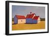 Barn on the Range I-Carol Young-Framed Premium Giclee Print