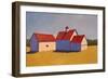 Barn on the Range I-Carol Young-Framed Art Print