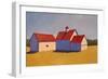 Barn on the Range I-Carol Young-Framed Art Print