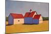 Barn on the Range I-Carol Young-Mounted Art Print