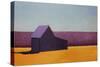 Barn on the Range II-Carol Young-Stretched Canvas