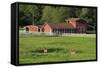 Barn on Vashon Island, Tacoma, Washington State, United States of America, North America-Richard Cummins-Framed Stretched Canvas