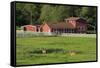 Barn on Vashon Island, Tacoma, Washington State, United States of America, North America-Richard Cummins-Framed Stretched Canvas