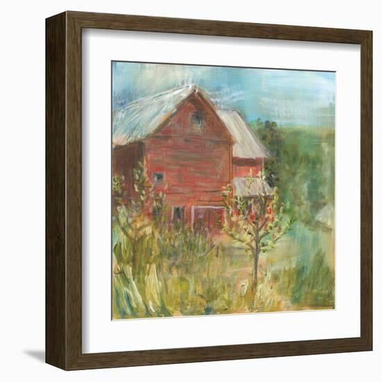 Barn Orchard-Sue Schlabach-Framed Art Print