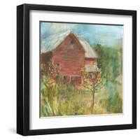 Barn Orchard-Sue Schlabach-Framed Art Print