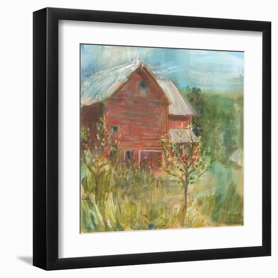 Barn Orchard-Sue Schlabach-Framed Art Print