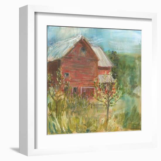 Barn Orchard-Sue Schlabach-Framed Art Print