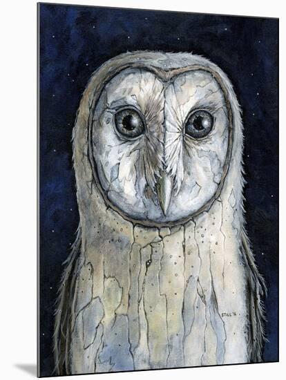 Barn Owl I-Jamin Still-Mounted Giclee Print
