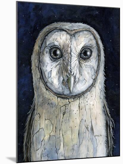 Barn Owl I-Jamin Still-Mounted Giclee Print