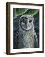 Barn Owl II-Jamin Still-Framed Giclee Print