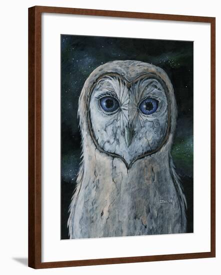 Barn Owl III-Jamin Still-Framed Giclee Print